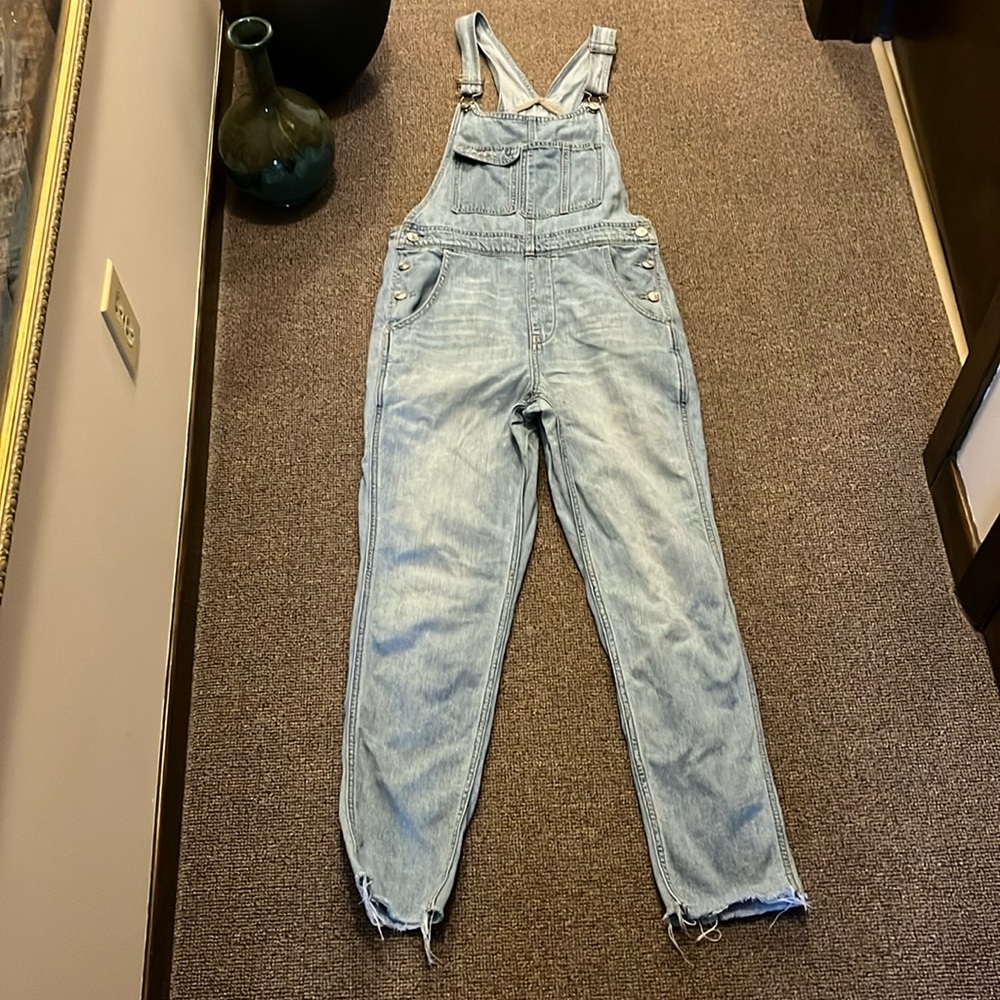 American Eagle boyfriend overalls